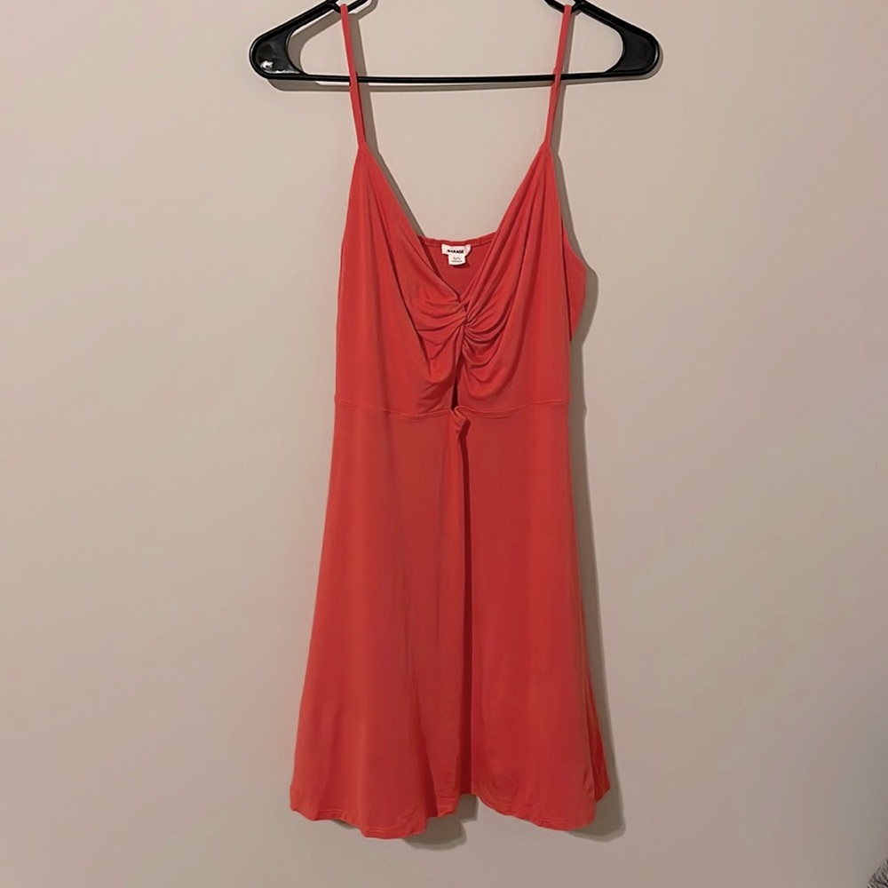 Peachy mini dress